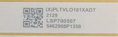 FUENTE DE PODER PARA TV VIZIO / NUMERO DE PARTE PLTVLO181XADT / 715GA860-P02-000-003S / LSP700507 / 5462908P1358 / 715GA860-P03-000-003M / 6370588P2241 / PANEL TPT700WR-U2T01.D / MODELO V705-J03 LFTGD7 - Imagen 3